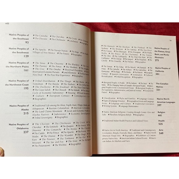 Native America: Portrait of A Peoples Collegiate Book First Nation Home School - Picture 3 of 9